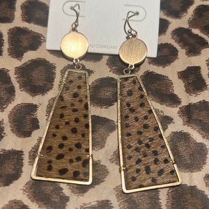 Chloe Earrings-Brown
